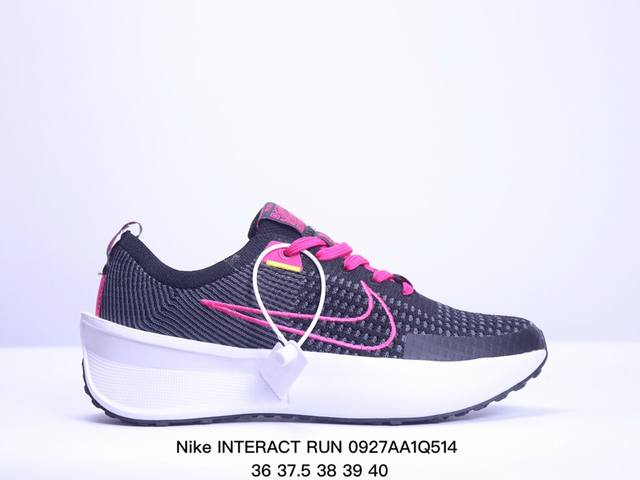 Nike耐克官方interact Run公路跑步鞋秋季透气轻便运动鞋 Xm0927Q514