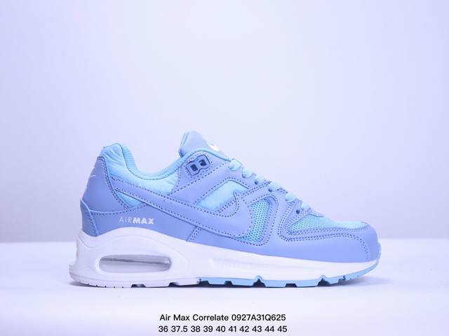 真标耐克air Max Correlate 气垫缓震耐磨运动鞋时尚潮流休闲透气跑步鞋 选用网眼鞋面，脚感舒适透气。鞋舌、鞋侧及后跟处饰有品牌标识，简约大气又时尚