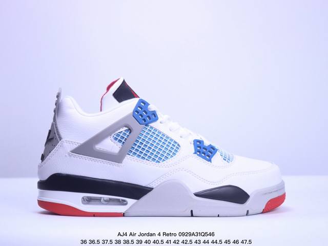 真标带半码 Aj4 Air Jordan 4 Retro ” Infrared “ Aj4乔4 男子文化篮球鞋 大厂出品 主力合作工厂 全新模具开发 纯正4代正