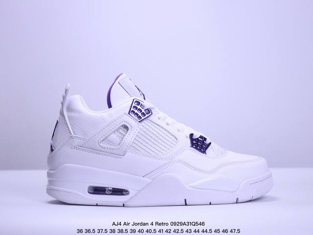 真标带半码 Aj4 Air Jordan 4 Retro ” Infrared “ Aj4乔4 男子文化篮球鞋 大厂出品 主力合作工厂 全新模具开发 纯正4代正