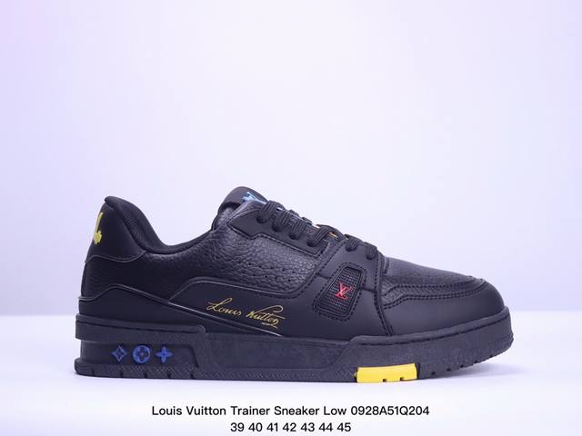 全新lv路易威登louis Vuitton Trainer Sneaker Low休闲运动文化百搭板鞋 ！ Xm0928Q204 - 点击图像关闭