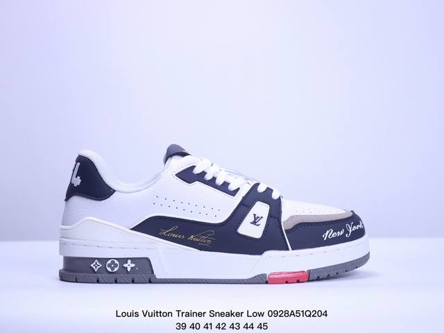 全新lv路易威登louis Vuitton Trainer Sneaker Low休闲运动文化百搭板鞋 ！ Xm0928Q204