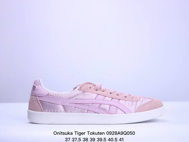 亚瑟士 Onitsuka Tiger Tokuten 复古低帮休闲跑鞋 炎夏必备 Tokuten的灵感来源于 年代的室内用鞋 T-Toe前足补强设计 室内鞋的橡