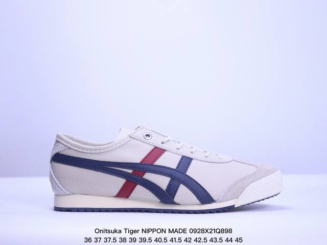 公司级onitsuka Tiger Nippon Made 鬼冢虎手工鞋系列 最高版本mexico 66 Deluxe メキシコ 66 デラックス独家！同步官方 - 点击图像关闭