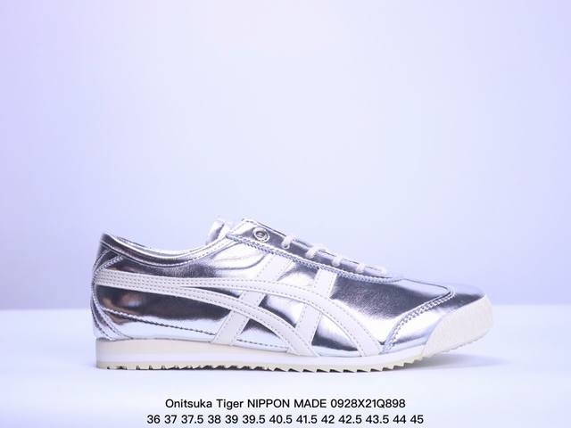 公司级onitsuka Tiger Nippon Made 鬼冢虎手工鞋系列 最高版本mexico 66 Deluxe メキシコ 66 デラックス独家！同步官方