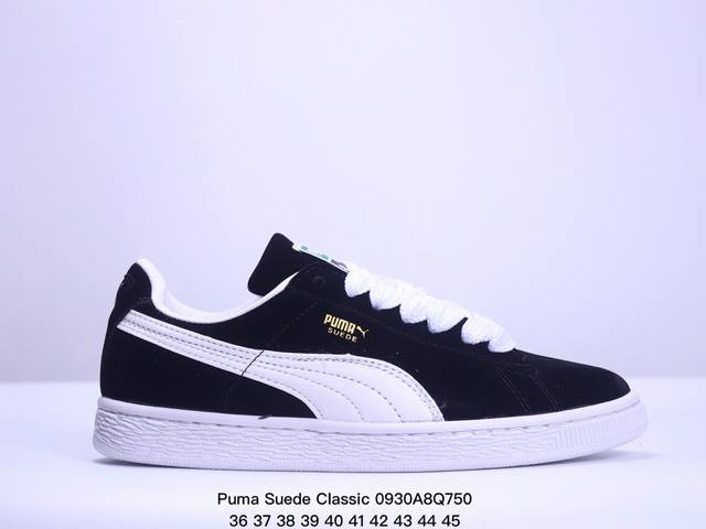 真标puma Suede Classic 复古单品 彪马 防滑耐磨低帮德训板鞋 货号:372873 03 尺码:36-45 Xm0930Q7