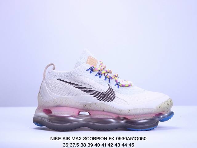 公司级nike Air Max Scorpion Fk 天蝎座系列超级大气垫系列前卫低帮慢跑鞋 货号:Fd4612-001 尺码:36-45 Xm0930Q05