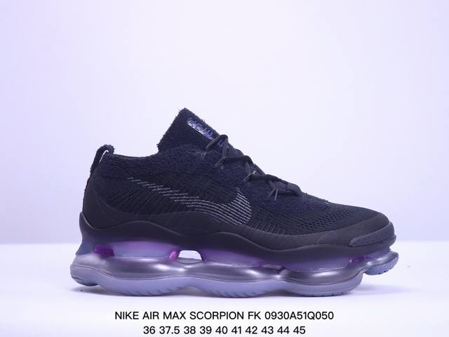 公司级nike Air Max Scorpion Fk 天蝎座系列超级大气垫系列前卫低帮慢跑鞋 货号:Fd4612-001 尺码:36-45 Xm0930Q05