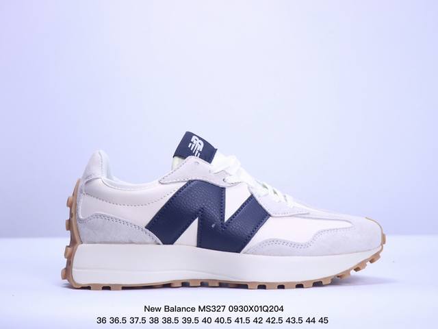 Nb新百伦new Balance Ms327系列复古休闲运动慢跑鞋。 货号ws327Fe 全新 New Balance 327 系列，以更纯粹的复古风格设计打造