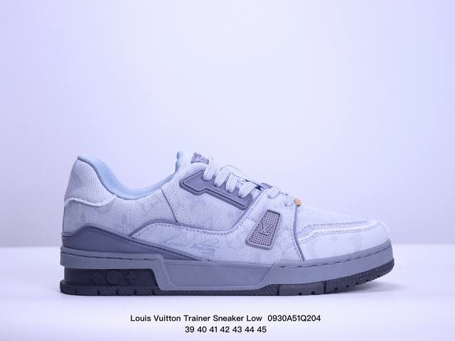 全新lv路易威登louis Vuitton Trainer Sneaker Low休闲运动文化百搭板鞋 ！ Xm0930Q204