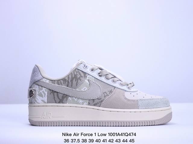 耐克nike Air Force 1 Low 空军一号低帮百搭休闲运动板鞋。柔软、弹性十足的缓震性能和出色的中底设计，横跨复古与现代的外型结合，造就出风靡全球三