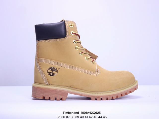 Timberland 天伯伦 添柏岚经典款 经典再造 全新升级 广东大厂品质 原盒原包装 面料采用意大利顶级磨砂牛皮 搭配防臭防腐真皮乳胶鞋垫 给您完美的穿着体