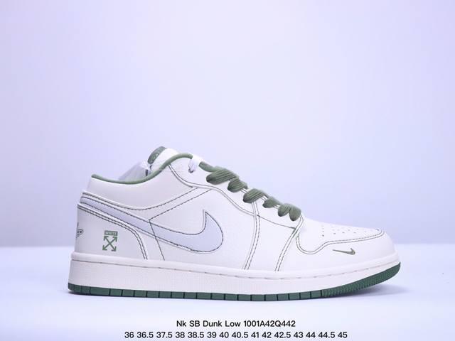 头层带半码耐克nk Sb Dunk Low Diy 联名-周年高端定制 低帮休闲板鞋 货号：Dq1098-346 #定制鞋盒 大厂纯原品质出货 超高清洁度 皮料