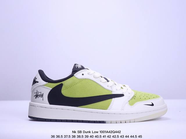 头层带半码耐克nk Sb Dunk Low Diy 联名-周年高端定制 低帮休闲板鞋 货号：Dq1098-346 #定制鞋盒 大厂纯原品质出货 超高清洁度 皮料