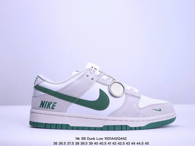 头层带半码耐克nk Sb Dunk Low Diy 联名-周年高端定制 低帮休闲板鞋 货号：Dq1098-346 #定制鞋盒 大厂纯原品质出货 超高清洁度 皮料