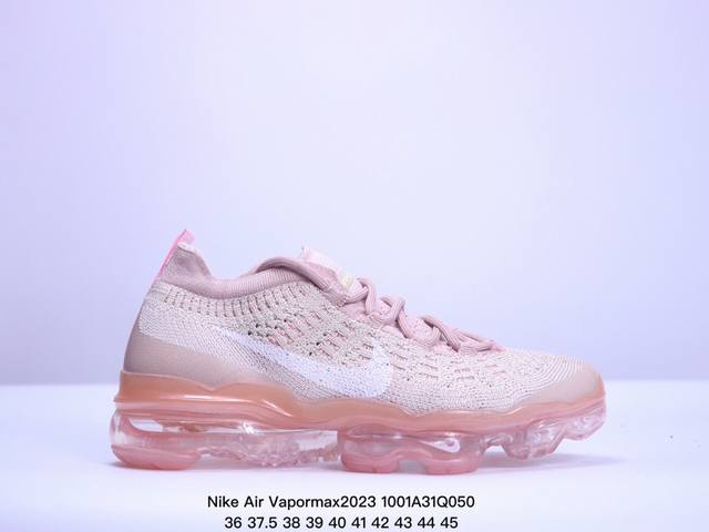 Nike Air Vapormax Fk 全掌长气垫 缓震跑步鞋采用传统的flyknit构造 回收材料制成 鞋垫上印有nike的风车标志全长vapormax鞋底