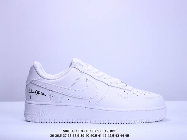 真标耐克nike Air Force 1 Mid 07 空军一号高帮百搭休闲运动板鞋。柔软、弹性十足的缓震性能和出色的中底设计，横跨复古与现代的外型结合，造就出