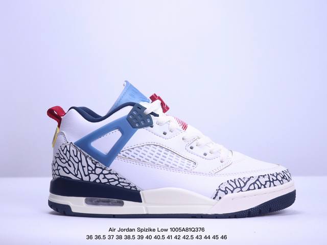 公司级air Jordan Spizike Low “Year Of The Dragon” 国外x平台优先上线 防滑耐磨 低帮元素 外贸特供渠道批次 新配色不