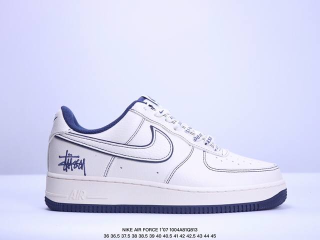 公司级nike Air Force 1 Low 耐克 空军一号 低帮 白紫 整双鞋以纯白air Forcex 1为蓝本，鞋身辅以紫色点缀，绝对是百搭利器般的存在