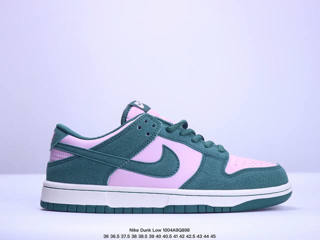 真标耐克nike Dunk Low 扣篮系列低帮休闲运动滑板板鞋。采用软质亮面贴皮组合牛剖革鞋面组合材质#鞋垫嵌入eva高密度缓震乳物料及背胶处理工艺#全新窄版