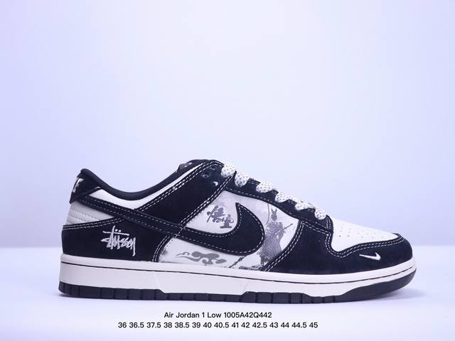 黑神话 悟空 公司级头层皮乔丹air Jordan 1 Low Aj1低帮系列篮球鞋 官方同步配色 原装级产物 #拒绝公底 立体鞋型 细节完美 高清洁度ch63