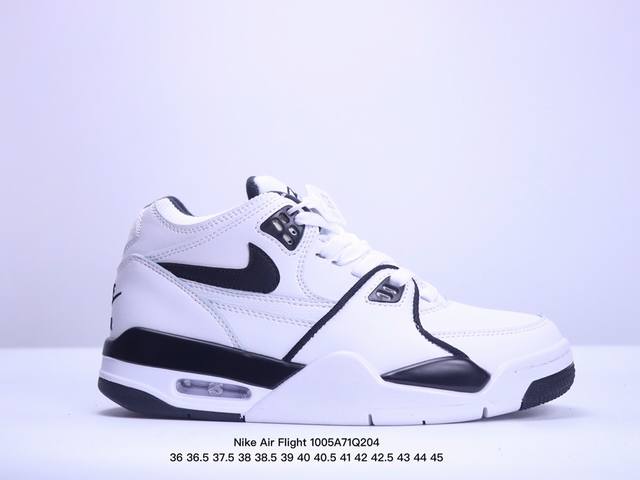 公司级耐克nike Air Flight 89男子运动鞋 Aj4兄弟款 缓震篮球鞋 重塑80年代后期非凡篮球战靴的经典风范 利落皮革结构搭载卓越缓震系统 重现传