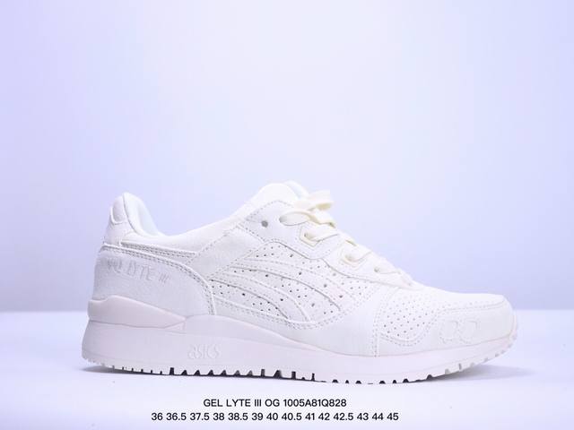 公司级亚瑟士 Asics 男鞋gel Lyte Iii Og运动休闲跑步鞋 时尚经典 缓震舒适 彩色 透气防滑耐磨 休闲百搭 2024夏季新款训练鞋 马拉松跑鞋