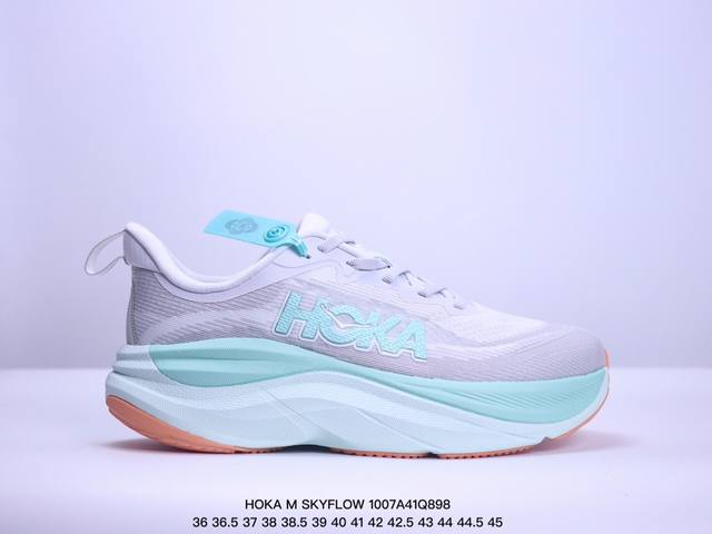 Hoka M Skyflow男女款夏季专业竞速跑鞋耐磨稳定透气运动鞋 尺码：36 36.5 37 38 38.5 39 40 40.5 41 42 42.5 4