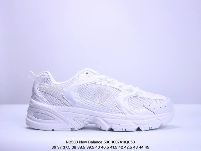 公司级新百伦 Nb530 New Balance 530 复跑古鞋nb530这鞋双确实是nb家经复典古款式之一，以全科新技诠释，成打功造530鞋款。鞋面保在持5