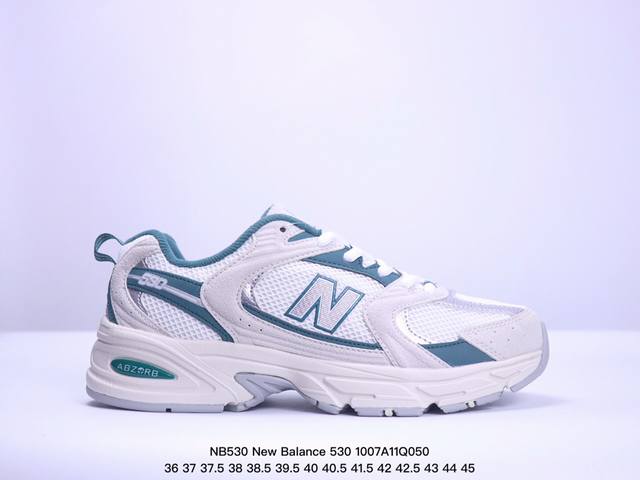 公司级新百伦 Nb530 New Balance 530 复跑古鞋nb530这鞋双确实是nb家经复典古款式之一，以全科新技诠释，成打功造530鞋款。鞋面保在持5