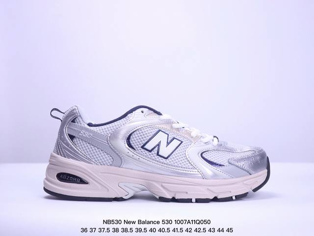 公司级新百伦 Nb530 New Balance 530 复跑古鞋nb530这鞋双确实是nb家经复典古款式之一，以全科新技诠释，成打功造530鞋款。鞋面保在持5