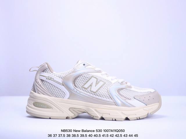 公司级新百伦 Nb530 New Balance 530 复跑古鞋nb530这鞋双确实是nb家经复典古款式之一，以全科新技诠释，成打功造530鞋款。鞋面保在持5