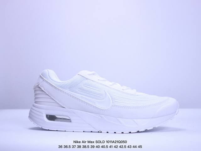 Nike Air Max Sold 采用全掌一体式设计，整体极具未来感，鞋面部分以流线型凹凸结构组成 货号：Dx3666 尺码：如图所示 Xm101 50