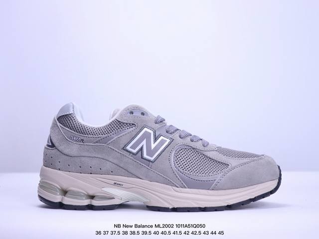 公司级新百伦 Nb New Balance Ml2002系列复古老爹风休闲运动慢跑鞋 采用猪巴革拼接透气网眼织物鞋面#T-Beam大底提供足步弓支撑，保持步态稳