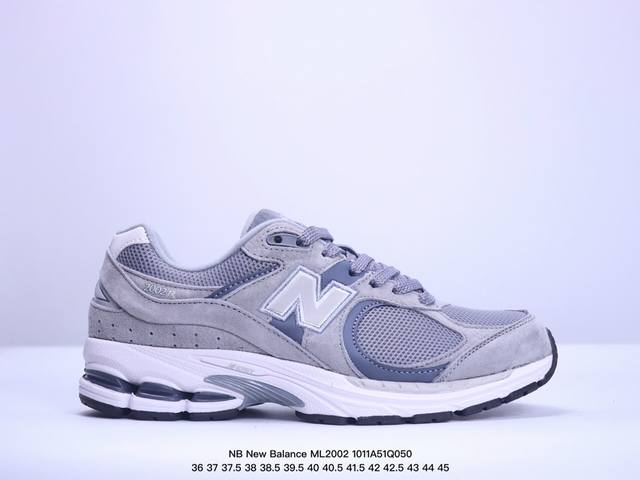 公司级新百伦 Nb New Balance Ml2002系列复古老爹风休闲运动慢跑鞋 采用猪巴革拼接透气网眼织物鞋面#T-Beam大底提供足步弓支撑，保持步态稳