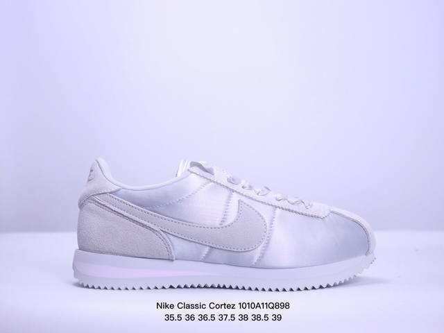 公司级nike Classic Cortez 耐克经典轻便舒适男子阿甘鞋休闲跑步鞋运动鞋 纯粹而执着的精神 使得cortez种在了一代人的心里 无论是否喜欢它复