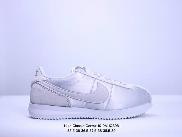 公司级nike Classic Cortez 耐克经典轻便舒适男子阿甘鞋休闲跑步鞋运动鞋 纯粹而执着的精神 使得cortez种在了一代人的心里 无论是否喜欢它复