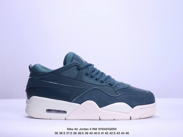 公司级nike Air Jordan 4 Rm 防滑 低帮 复古篮球鞋 橡胶耐磨防滑大底 原档案原楦数据开发 货号:Fq7940-400 尺码:36 36.5