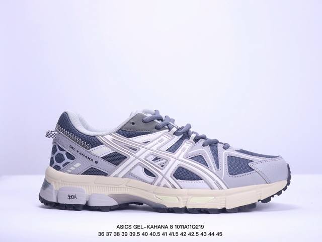 公司级asics 亚瑟士 Gel-Kahana 8 男女士鞋越野跑步鞋抓地稳定运动鞋缓震耐磨跑鞋 Gel-Kahana系列为实用级越野跑鞋，融合机能和户外潮流强