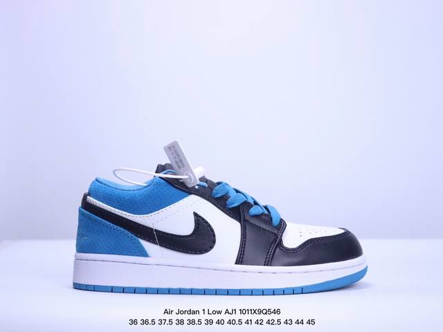 耐克 乔丹air Jordan 1 Low Aj1 乔1 乔丹1代aj1 低帮复古文化休闲运动篮球鞋。从19 年面世的元年款汲取设计灵感，采用简洁大方的经典外观