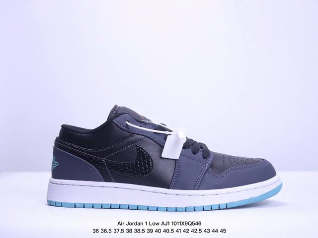 耐克 乔丹air Jordan 1 Low Aj1 乔1 乔丹1代aj1 低帮复古文化休闲运动篮球鞋。从19 年面世的元年款汲取设计灵感，采用简洁大方的经典外观