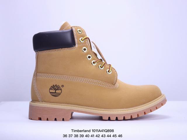 公司级 Timberland 天伯伦经典款大黄靴 七孔男码 61 六孔女码10361 经典再造 全新升级 原单防水皮料 注塑大底 原厂防伪标紫光灯可扫 最新工艺