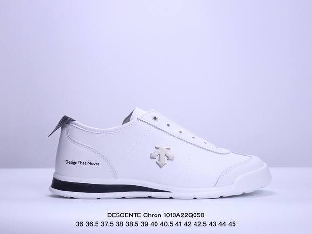 公司级迪桑特 Descente Chron 舒适简约 防滑帆布鞋 Xm1013Q050