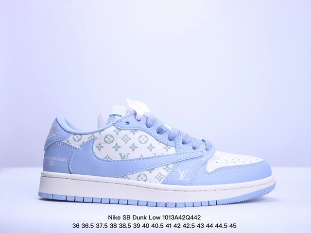 海外爆款限量发售！公司级 Nike Sb Dunk Low“斯图西系列 猪八蓝勾” 周年高端定制 低帮休闲板鞋 定制鞋盒 大厂纯原品质出货 超高清洁度 皮料切割