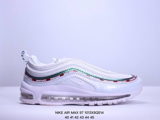 耐克nike休闲鞋 经典 气垫 Air Max 97 子弹气垫低帮运动鞋。Air Max '97 运动跑鞋以流线型鞋身和卓越科技为热爱运动的你造就全方位防护，强 - 点击图像关闭