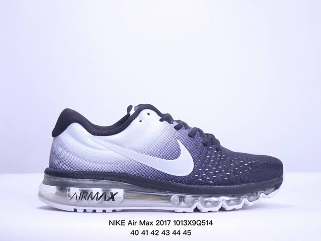 Nike 耐克 Air Max 2017 男女士跑鞋全掌气垫缓震休闲运动跑步鞋。Nikeair Max2017是nike Air Max系列的2017年旗舰款跑