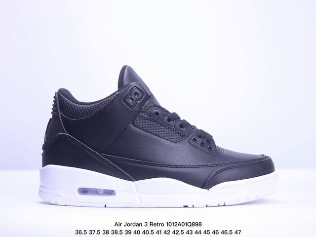 真标air Jordan 3 Retro 迈克尔 乔丹aj3代中帮复古休闲运动文化篮球鞋 货号:Dn3707-139 尺码:36-47 Xm1012Q898