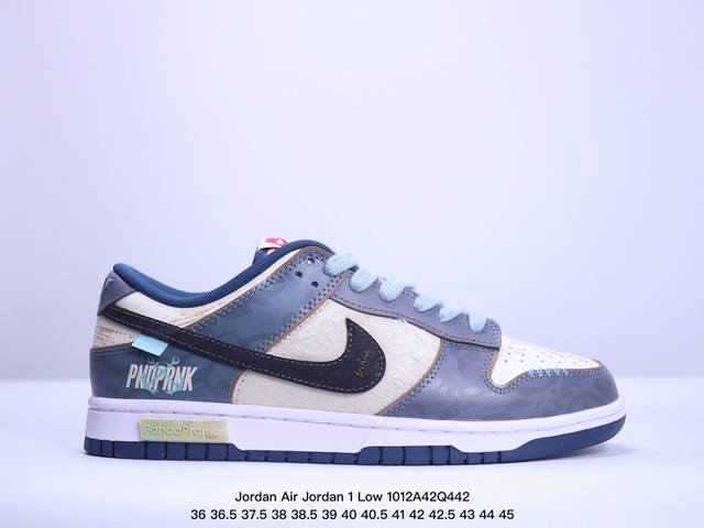 海外爆款限量发售！公司级 Travis Scott X Fragment Design X Jordan Air Jordan 1 Low Og Sp “Lv联