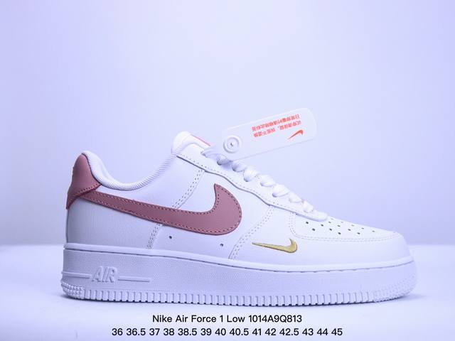 真标耐克nike Air Force 1 Low 空军一号低帮百搭休闲运动板鞋。柔软、弹性十足的缓震性能和出色的中底设计，横跨复古与现代的外型结合，造就出风靡全