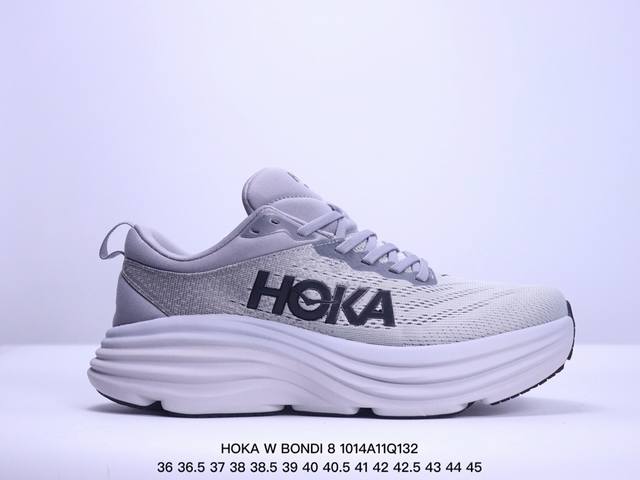 公司级小红书推荐hoka W Bondi 8全新配色 这个品牌来自于新西兰的毛利语，Hoka表示大地，One One表示飞越，连起来就是飞越地平线，One On